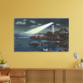 Portland Head Lighthouse in der Nacht Leinwanddruck (Insitu (Wohnzimmer))