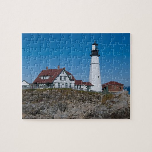 Portland Head Lighthouse Jigsaw Puzzle (Horizontal)