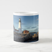 Portland Head Lighthouse Jumbo-Tasse (Vorderseite)