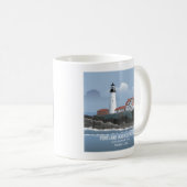 Portland Head Lighthouse Kaffeetasse (VorderseiteRechts)