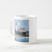Portland Head Lighthouse Kaffeetasse (Vorderseite Links)