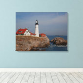 Portland Head Lighthouse Leinwanddruck (Insitu (Holzboden))
