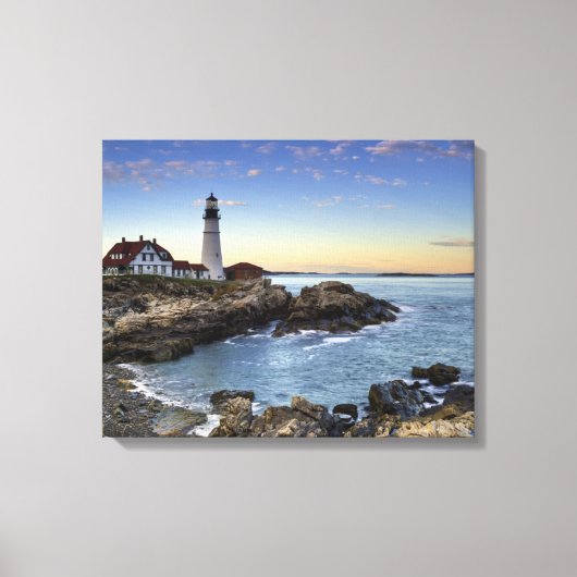 Portland Head Lighthouse Leinwanddruck (Vorderseite)