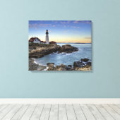 Portland Head Lighthouse Leinwanddruck (Insitu (Holzboden))