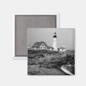 Portland Head Lighthouse Magnet (Vorderseite/Rückseite)