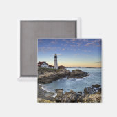 Portland Head Lighthouse Magnet (Vorderseite/Rückseite)