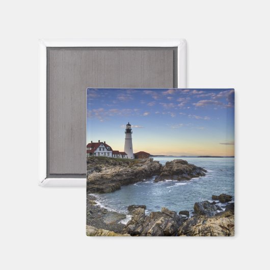 Portland Head Lighthouse Magnet (Vorderseite/Rückseite)