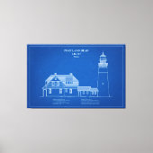 Portland Head Lighthouse - Maine - AD Leinwanddruck (Vorderseite)
