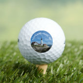 Portland Head Lighthouse Maine Foto Golfball (Insitu T-Shirt)