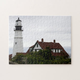 Portland Head Lighthouse Maine Fotografie Puzzle