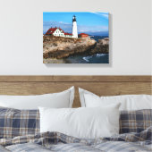 Portland Head Lighthouse, Maine Leinwanddruck (Insitu (Schlafzimmer))