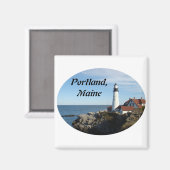 Portland Head Lighthouse Maine Magnet (Vorderseite/Rückseite)