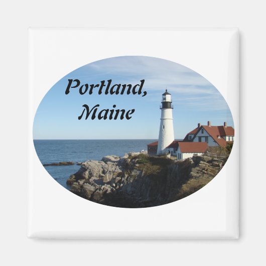 Portland Head Lighthouse Maine Magnet (Vorne)