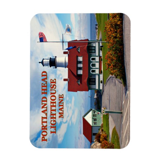 Portland Head Lighthouse, Maine Magnet (Vertikal)