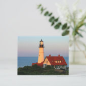 Portland Head Lighthouse Maine Postkarte (Stehend Vorderseite)