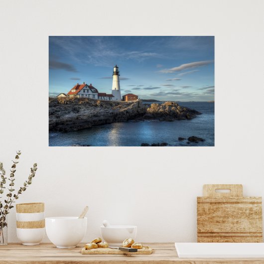 Portland Head Lighthouse Poster (Küche)