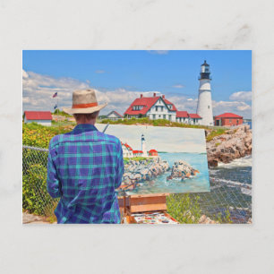 Portland Head Lighthouse Postkarte