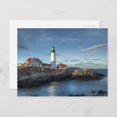 Portland Head Lighthouse Postkarte (Vorne/Hinten)