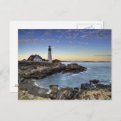 Portland Head Lighthouse Postkarte (Vorne/Hinten)