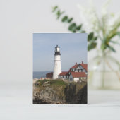 Portland Head Lighthouse Postkarte (Stehend Vorderseite)