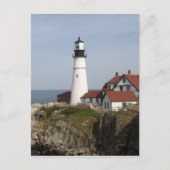 Portland Head Lighthouse Postkarte (Vorderseite)