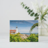 Portland Head Lighthouse Postkarte (Stehend Vorderseite)