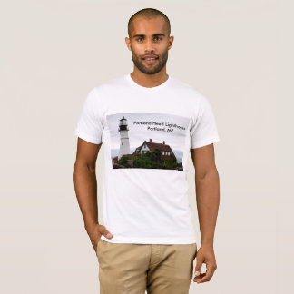 Portland Head Lightouse Maine Personalize T-Shirt
