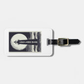 Portland Head Maine Lighthouse Moon Gepäckanhänger (Vorderseite horizontal)