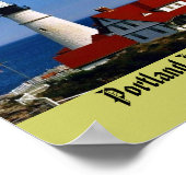 Portland Headlight Poster (Ecke)