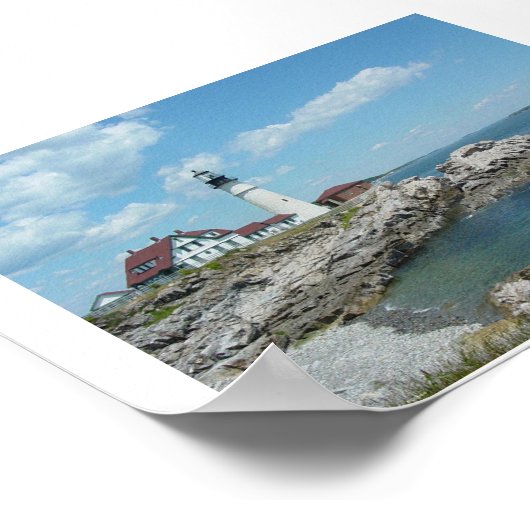 Portland Headlight Poster (Ecke)
