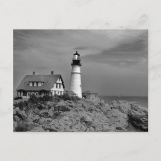 Portland Headlight Postkarte