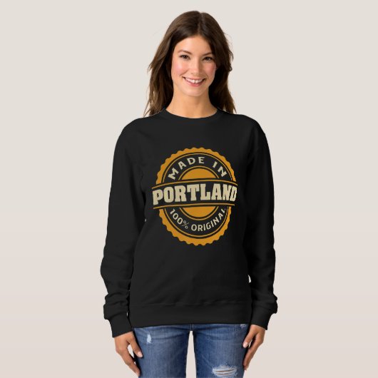 Portland-Heimat Sweatshirt (Vorne ganz)