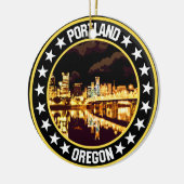 Portland Keramik Ornament (Links)