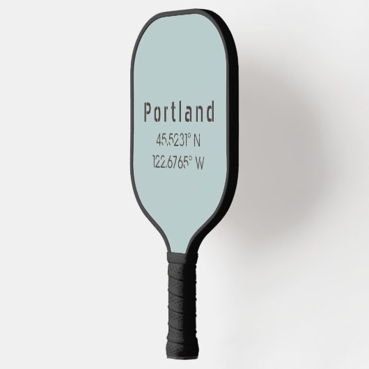 Portland Latitude & Longitude Pickleball Schläger (Links)