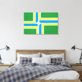 Portland Leinwanddruck (Insitu (Schlafzimmer))