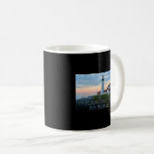 Portland Leuchtturm Maine bei Sonnenaufgang Kaffeetasse (VorderseiteRechts)