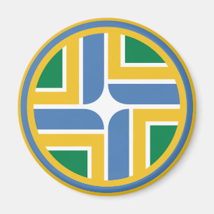 Portland-Luftraumüberwachung Roundel Magnet