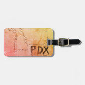 Portland Luggage Tag Gepäckanhänger (Vorderseite horizontal)