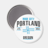 Portland Magnet (Vorderseite/Rückseite)