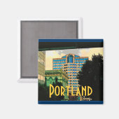 Portland Magnet (Gelb) (Vorderseite/Rückseite)