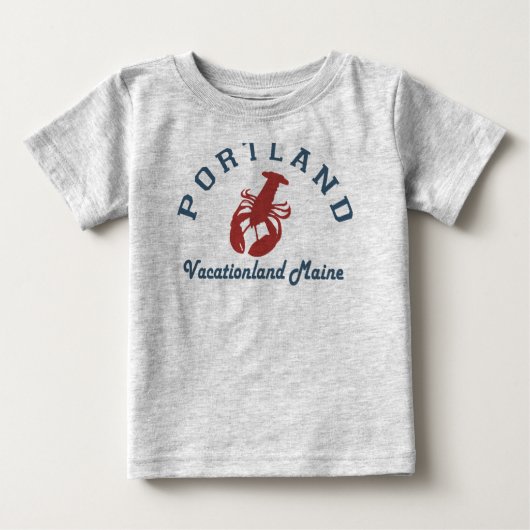 Portland Maine (2) Baby T-shirt (Vorderseite)