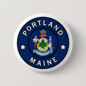 Portland Maine Button (Vorderseite)