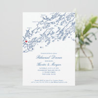 Portland Maine Casco Bay Karte Probe Abendessen