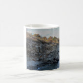 Portland Maine Cliffs Kaffeetasse (Mittel)