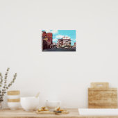 Portland, Maine Congress Square, Circa 1963 Poster (Küche)