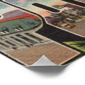 Portland, Maine (Flusslandschaft) Poster (Ecke)