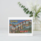 Portland, Maine (Flusslandschaft) Postkarte (Stehend Vorderseite)