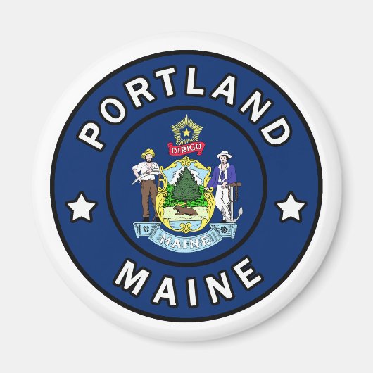 Portland Maine Magnet (Vorne)