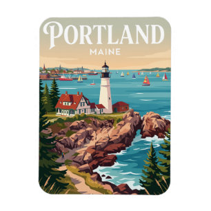 Portland, Maine Magnet