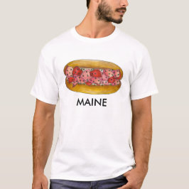 Portland Maine ME Humster Roll Seafood Sandwich T-Shirt
